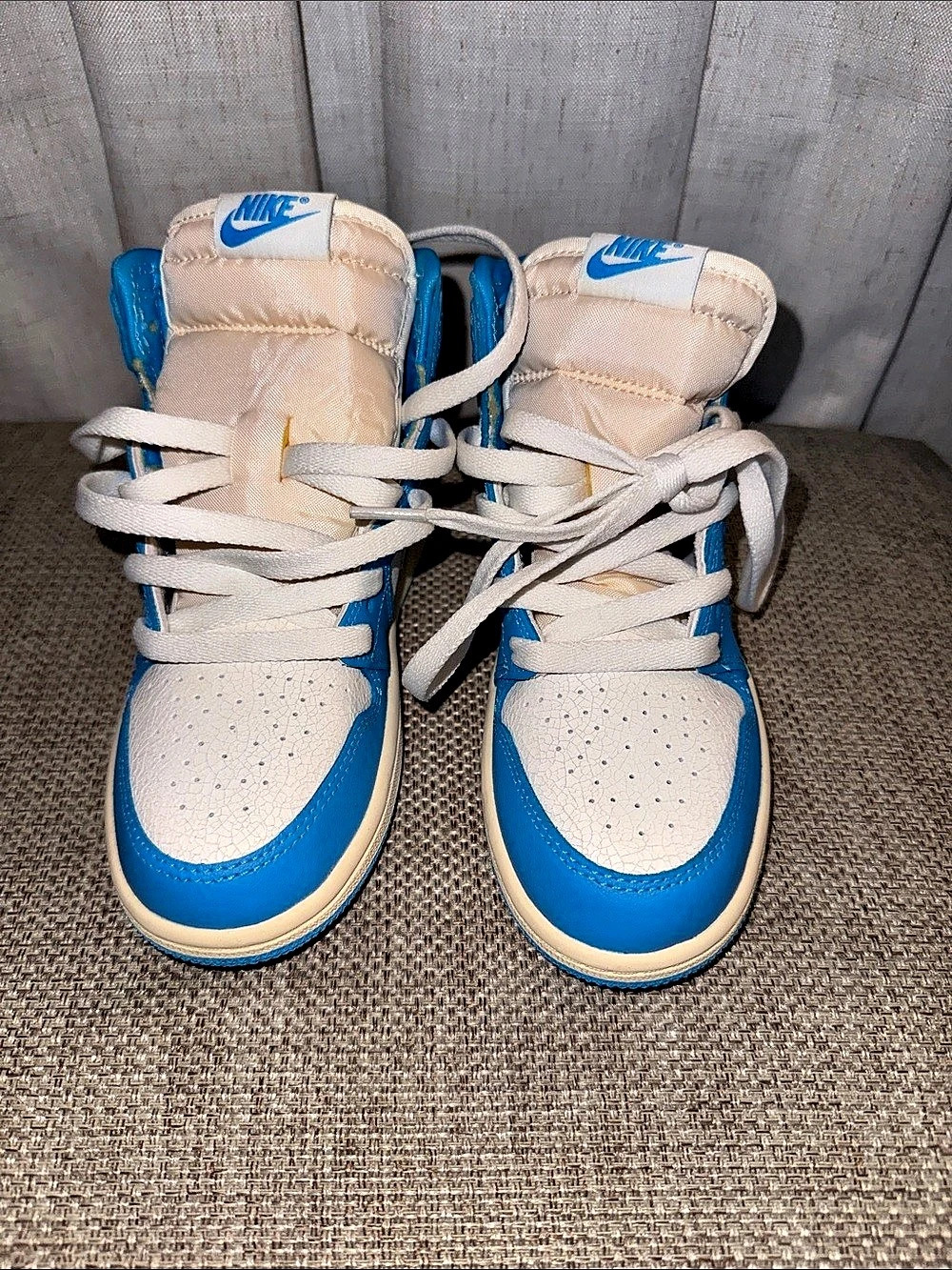 Nike High-Top Sneakers in Blue & White Brand New